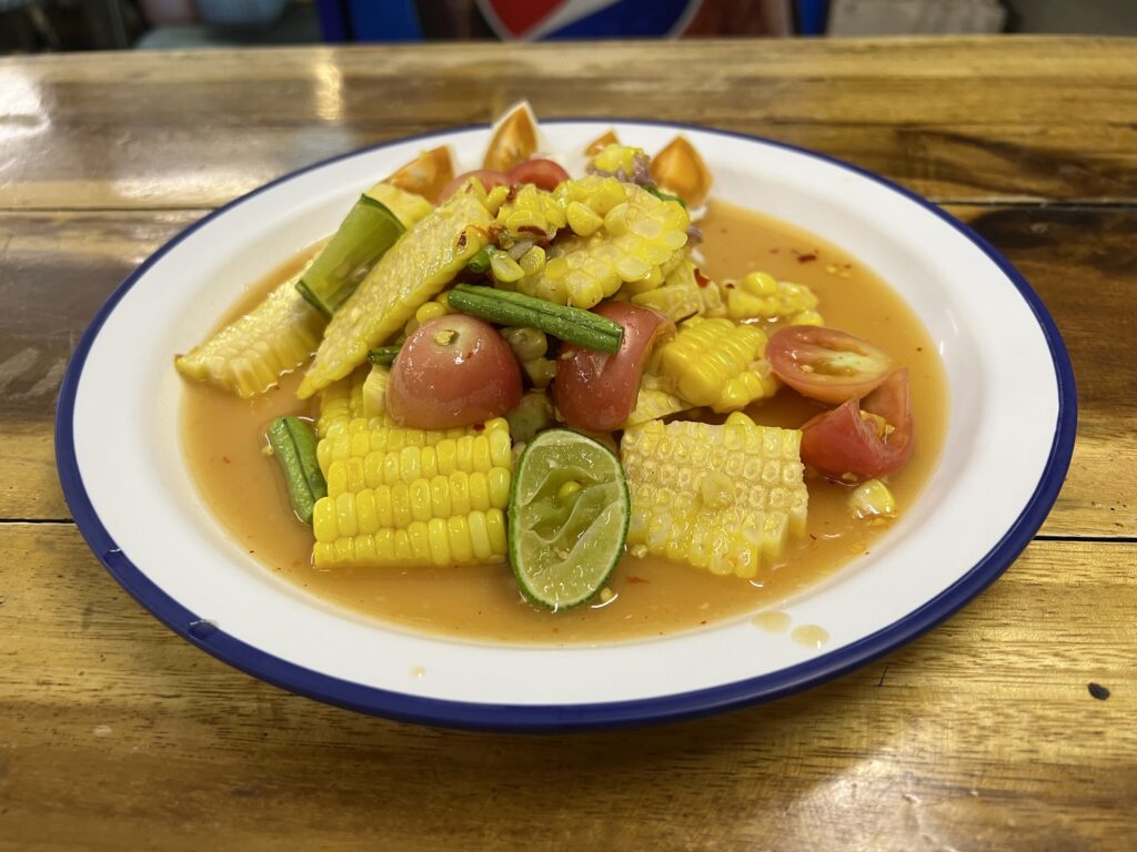 中華街のタイ料理店